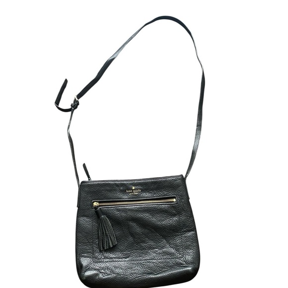 Kate Spade Black Crossbody Bag Sleek Design - Picture 2 of 16